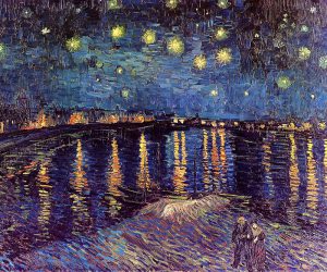 Sternennacht über der rhone Von Vincent van Gogh - commons.wikimedia.org
