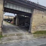 Einfahrt Unterstellplatz für Wohnmobil 33500 Libourne Frankreich Einfahrt Unterstellplatz für Wohnmobil 33500 Libourne Frankreich